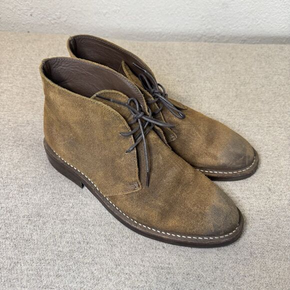 Thursday Boot Co Scout Chukka Mocha Suede Waxed Leather Quality Durable Men 8.5 main image 4